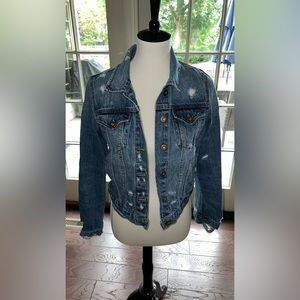 Pistola ripped Jean jacket